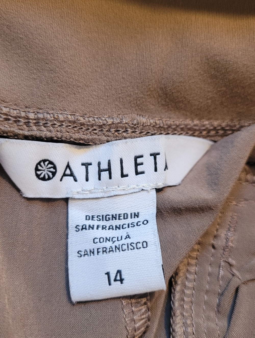 Athleta Cardiff Pant with tie belt - 14. Y7 - Picture 6 of 9